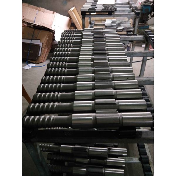 T45 Length 620mm Drilling Rig Tools Threaded Shank Adapter