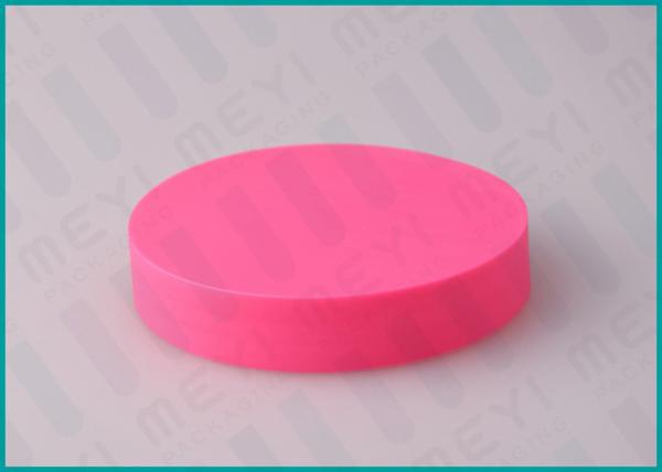 Buy cheap 85mm Pink Screw Top Caps / Plastic Threaded Plastic Caps For Cosmetic Jars from wholesalers