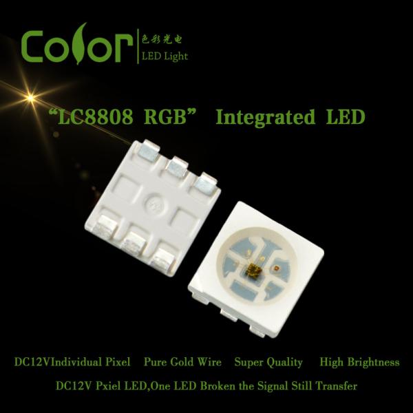 Buy cheap copper frame 9mil led chip high brightness smart led chip lc8808 from wholesalers