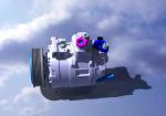 Buy cheap 12 Volt R134a Electric Automotive Ac Compressor Clutch 110.3mm from wholesalers