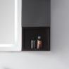 Buy cheap Warm Grey Customized Bathroom Cabinets LED Light Mirror 40 Inch Bath Vanity from wholesalers