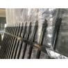 Buy cheap Customized Black Zinc Steel Metal Garrison Fence Panels Maintenance Free from wholesalers