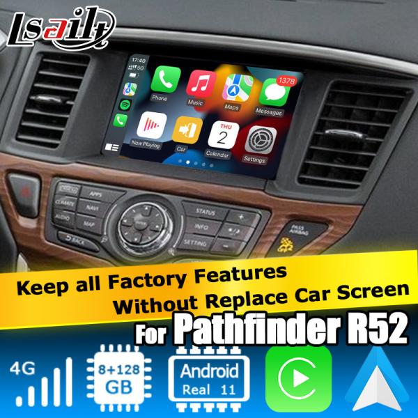 Buy cheap Nissan Pathfinder Andorid 11 Carplay android auto Navigation System Online Navigation Video Play from wholesalers