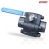 Buy cheap DN50 3pcs 2" 800LB Full Bore And Reduced Bore Ball Valve SW ASTM A105N Forging Steel from wholesalers
