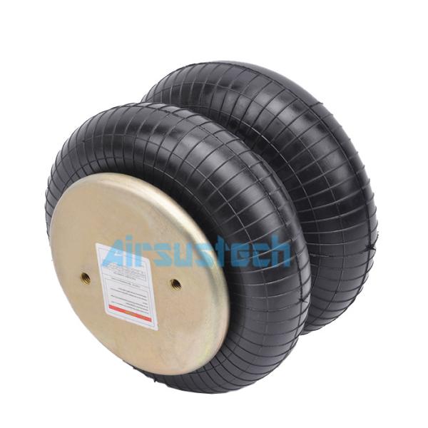 Buy cheap 1/4NPTF Air Inlet Double Convoluted Industrial Air Springs Replaces Taurus KF218-6910 from wholesalers