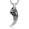 Buy cheap Titanium Stainless Steel Pendant Necklace Dragon Cobbra Wolf Tooth Style(SP183) from wholesalers