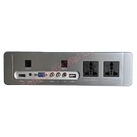Buy cheap Multiple Hotel Wall Mount Media Hub Socket / Wall Mount Media Jack product