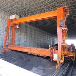 Gantry Type Bucket Wheel Stacking System For Longitudinal Stockyard