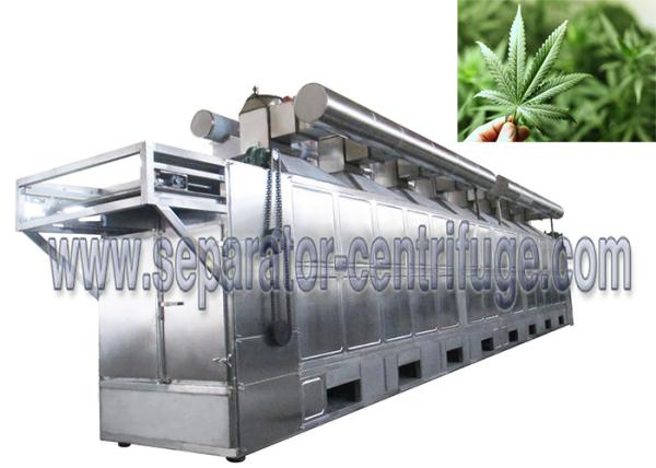 Buy cheap High Capacity Conveyor Mesh Belt Type Continuous Dryer For Leaves Drying from wholesalers