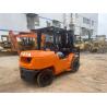 Buy cheap 5 Tons 7FD50 Used Toyota Forklift Original Japan Noise Reduction For Warehouse from wholesalers