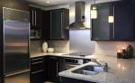 Quartz Granite Solid Surface Bar Counter Seamless Joint Anti Polution