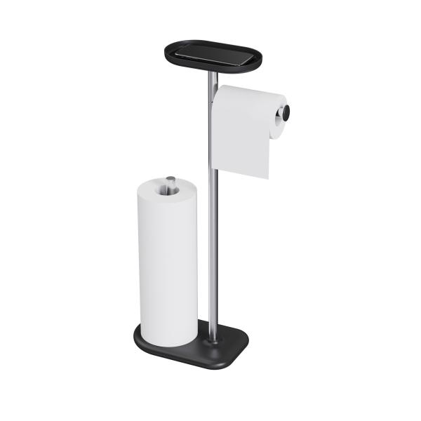Buy cheap Multifunction Standing Bathroom Paper Holder Durable Toilet Tissue Holder from wholesalers