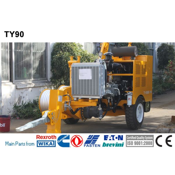 Buy cheap Overhead Transmission Hydraulic Laying Puller Max Intermittent Pull 90kN from wholesalers