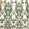 Buy cheap Custom Green 3D Applique Bridal Lace Fabrics For Party Dresses from wholesalers