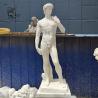 Buy cheap Marble David Statue Garden David King Sculpture Naked Man Body Famous Heroes Handcarved Life Size from wholesalers