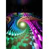 Buy cheap chinese dance video indoor outdoor full color wedding display screen 3d interactive led dance floor magnetic for disco dj stage from wholesalers
