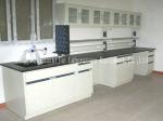 Steel Metal Laboratory Casework 3000mm General Length 12.7mm Benchtops