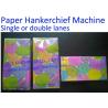 Buy cheap Double Lanes Mini Handkerchief Tissue Paper Machine from wholesalers