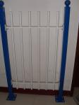 Customized Black Zinc Steel Metal Garrison Fence Panels Maintenance Free