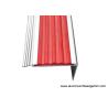 Buy cheap Highly Robust Aluminum Stair Nosing , Metal Stair Edge Trim With PVC Inlay from wholesalers