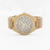 Buy cheap OEM Logo Unisex Bamboo Wrist Watch Leather Belt Watches For Mens from wholesalers