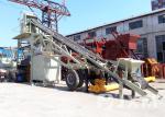Professional Mobile Concrete Batching Plant Movable 25m3 Ready Mixed Precast