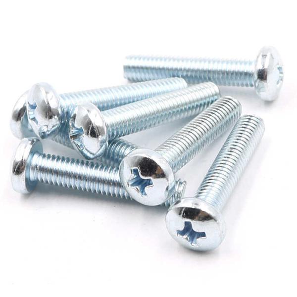 Buy cheap Pan Head Machine Bolt Grade 10.9 Zinc Coated Bolts Full Thread from wholesalers