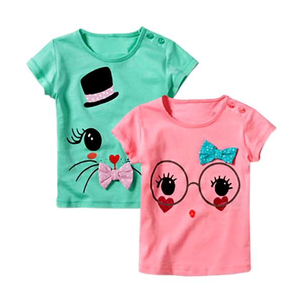 Buy cheap Latest Design Cute Newborn Baby Clothes Little Girls T Shirt Boutique Wear from wholesalers