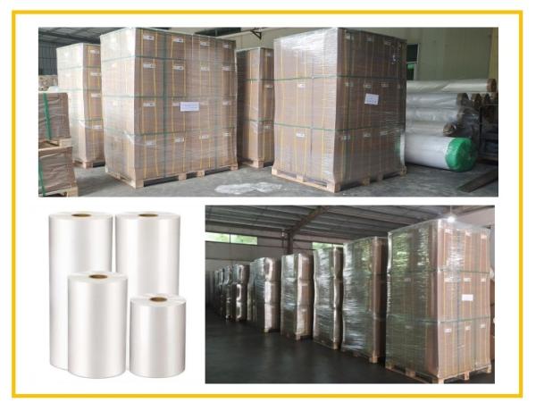 Buy cheap SGS Gloss Lamination Film 20mic Plastic EVA Coated Hot Thermal Lamination Film from wholesalers