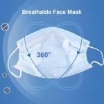 Disposable Hypoallergenic Dental 3 Ply Non Woven Face Mask