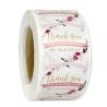 Buy cheap Hot Pink Thank You Sticker Labels 2 Inch 3 Inch For Packaging OEM from wholesalers