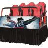 Buy cheap 7D Cinema Virtual Game Machine 8 Seats Mecha Dynamic Wood Material from wholesalers