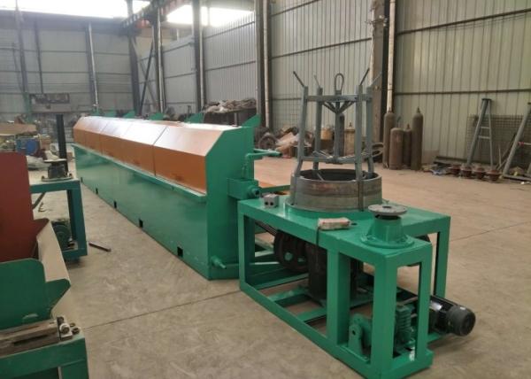 High Carbon Steel Fine Wire Drawing Machine , 380 V 11KW Automatic Wire Drawing