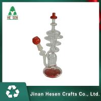 Buy cheap 10 Inch Hookah Bar Borosilicate Glass Bongs Smoking Pipes product
