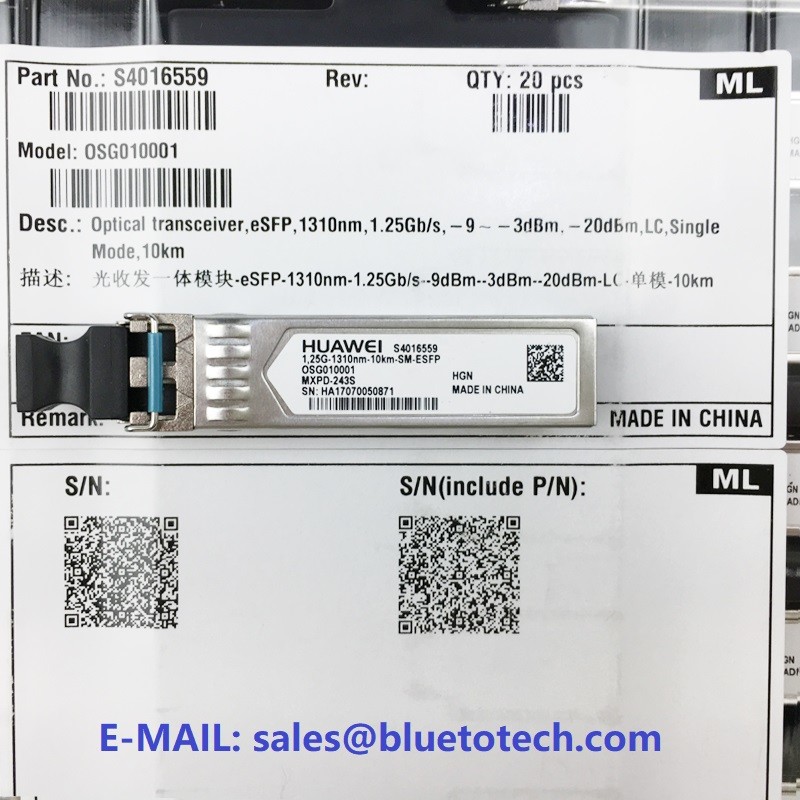 Huawei 34061478 QSFP28 100G LR4 10km Optical Transceiver 1295-1310nm SM