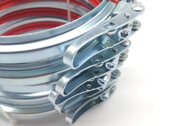 Buy cheap V Groove V Band Air Tight Quick Release Hose Clamp Hvac Ventilation Duct Handle from wholesalers