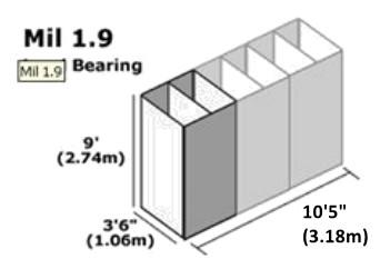 Buy cheap Zinc Aluminum Coatings Expeditionary Barrier System MIL 1.9 from wholesalers