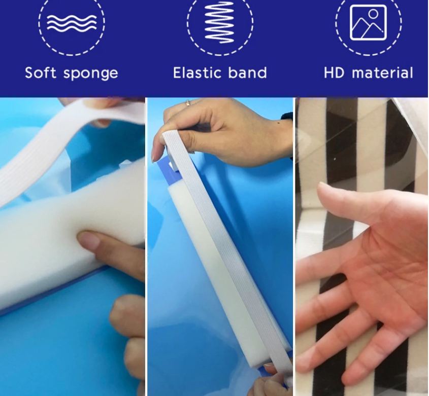 FDA CE Transparent Protective Safety Plastic Protection Clear Disposable Full Face Shield Anti Virus Fog