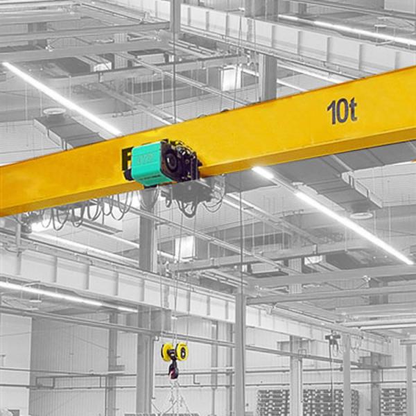 Buy cheap Pendant Control 380V Single Beam Bridge Taveling Crane European Style Type from wholesalers