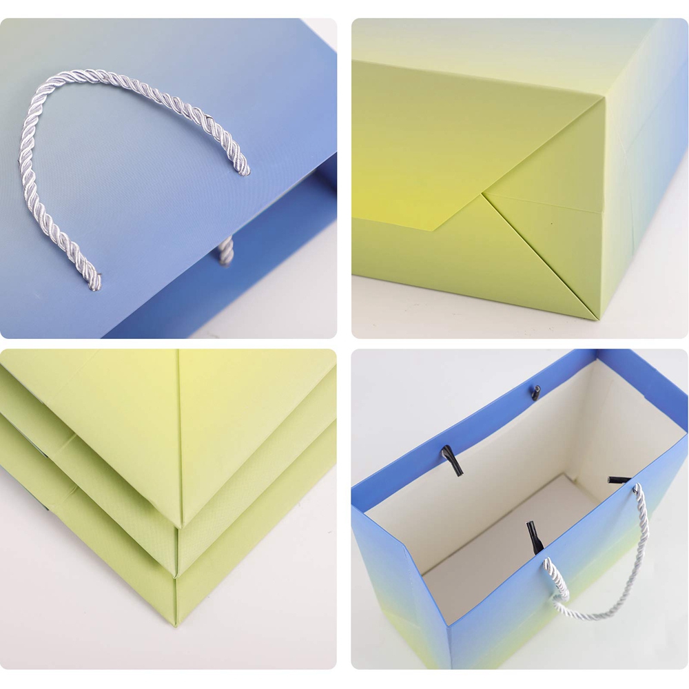 Custom Recycled Retail Carry Cardboard Boutique Shopping Gift Tote Paper Bag Ideal