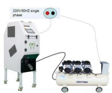 Buy cheap 500 Kg Per Hour Mini Coffee Bean Color Sorter Machine With 32 Channels from wholesalers