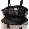 Buy cheap Customized Sewing Black PVC Handbags , Plastic PVC Promotional Bags from wholesalers