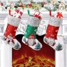 Buy cheap Christmas Stockings 3Pack, 18" Large 3D Gnome Santa Xmas Stockings Decorations with Plush Faux Fur Cuff, from wholesalers