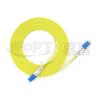 Buy cheap Single Mode 9/125 2.0mm Fiber Optic Patch Cord LC/UPC-LC/UPC DX Fiber Connector 3M from wholesalers