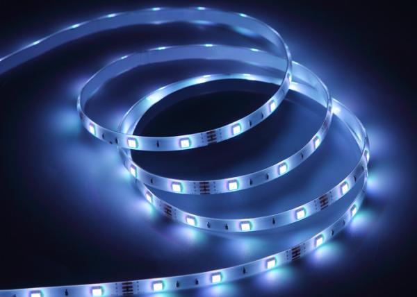 Buy cheap hot smart bright 5050 RGB bedroom music strips light kit non waterproof Bluetooth rgb led strip from wholesalers