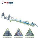 Waste PET Bottle Plastic Recycling Washing Line 300-2000kg/Hour High Efficiency