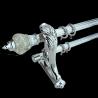 Buy cheap Crystal Glass Double Ended Air Stainless Steel Curtain Tube from wholesalers