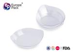 LFGB Approve Disposable Plastic Dessert Dishes Round For Pudding