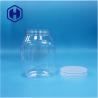 Buy cheap Oval Unique Shaped Plastic Pet Nuts Fruits Pepper Candies Jars Flat Screw Lid from wholesalers