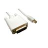 Buy cheap Mini DisplayPort to DVI Video Cable, Mini DisplayPort Male to DVI Male, 6 foot from wholesalers